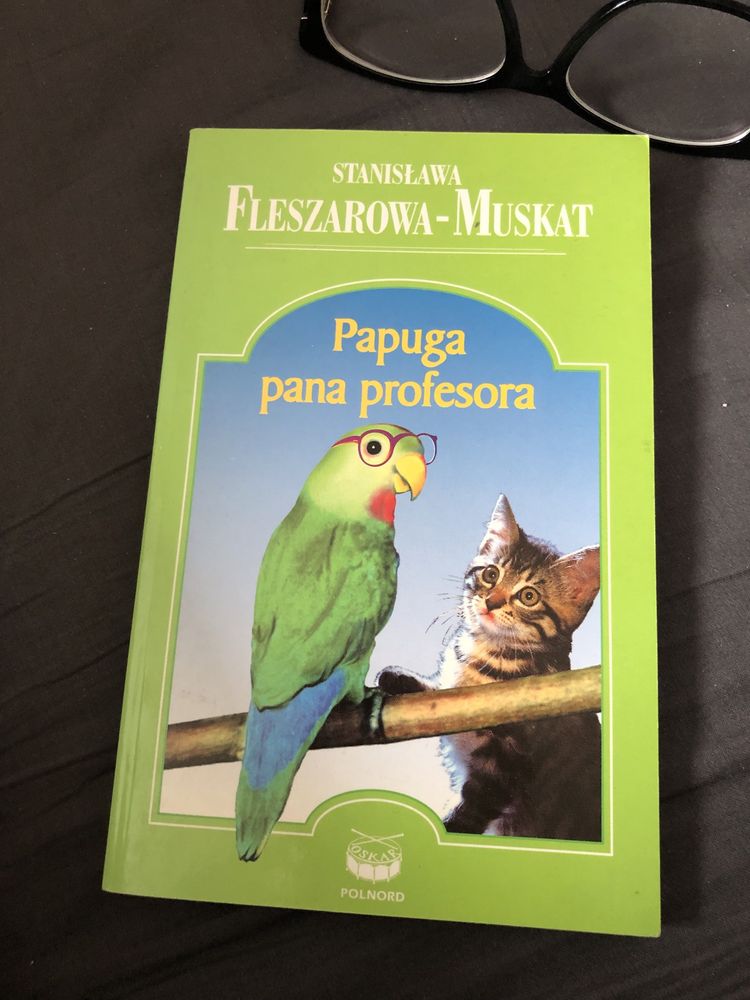 Książka „Papuga pana profesora”