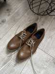 Brązowe eleganckie buty H&M 43