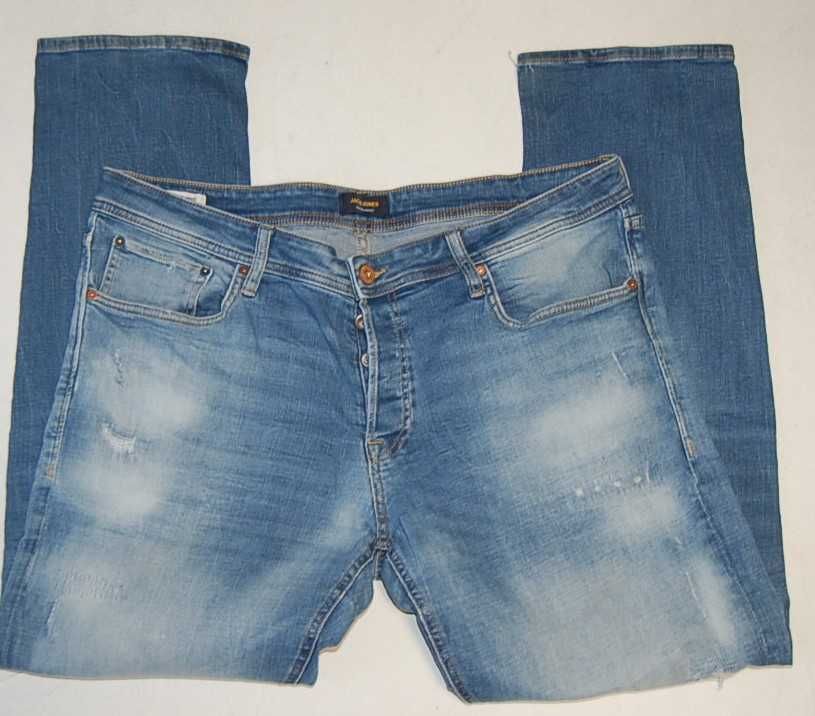JACK JONES comfort mike W38 L34 PAS 104 jeansy męskie z elastanem