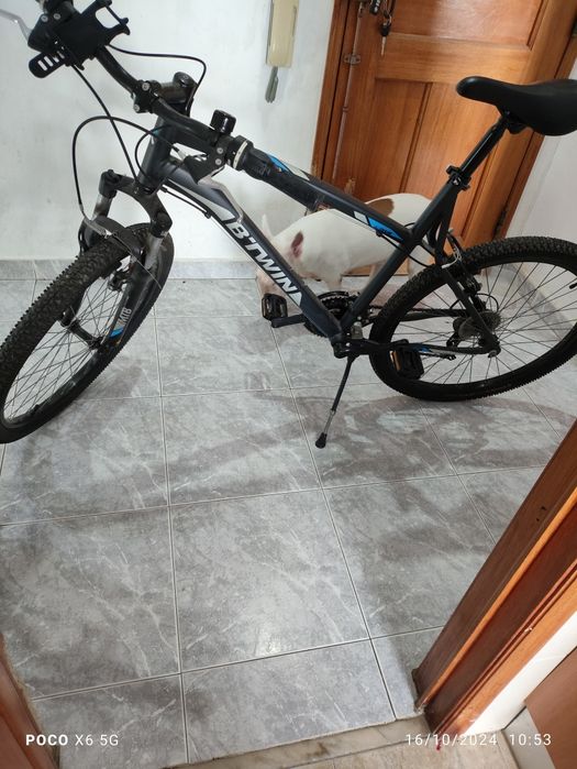 Vendo bicicleta Btwin rockrider 340.
Tamanho do quadro - M
Tamanho da