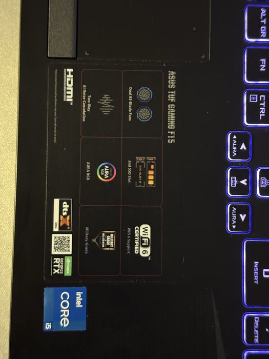 Portatil Gaming Asus Tuf Gaming F15