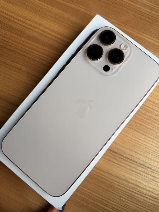 IPhone 16 Pro Max 1TB Desert Titanium Neverlock з фіз. сім