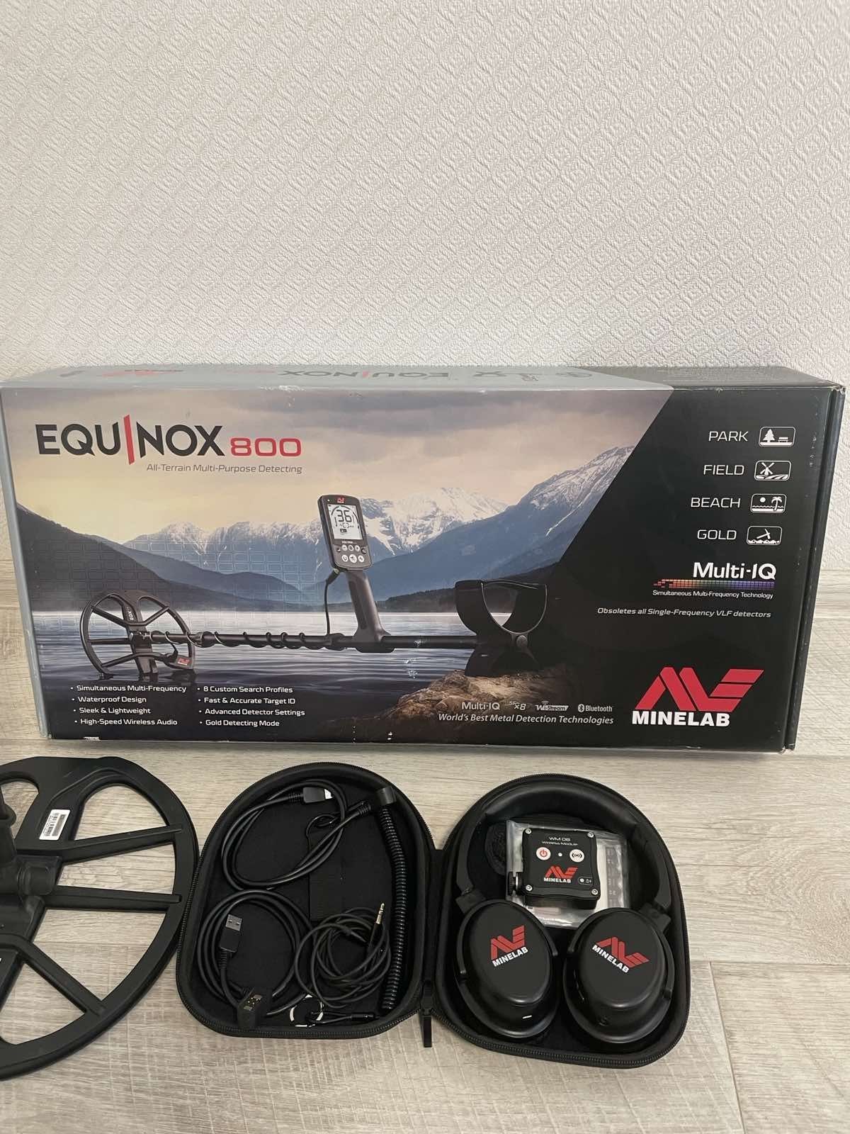 Продам  металоискатель  MINELAB  Equinox  800