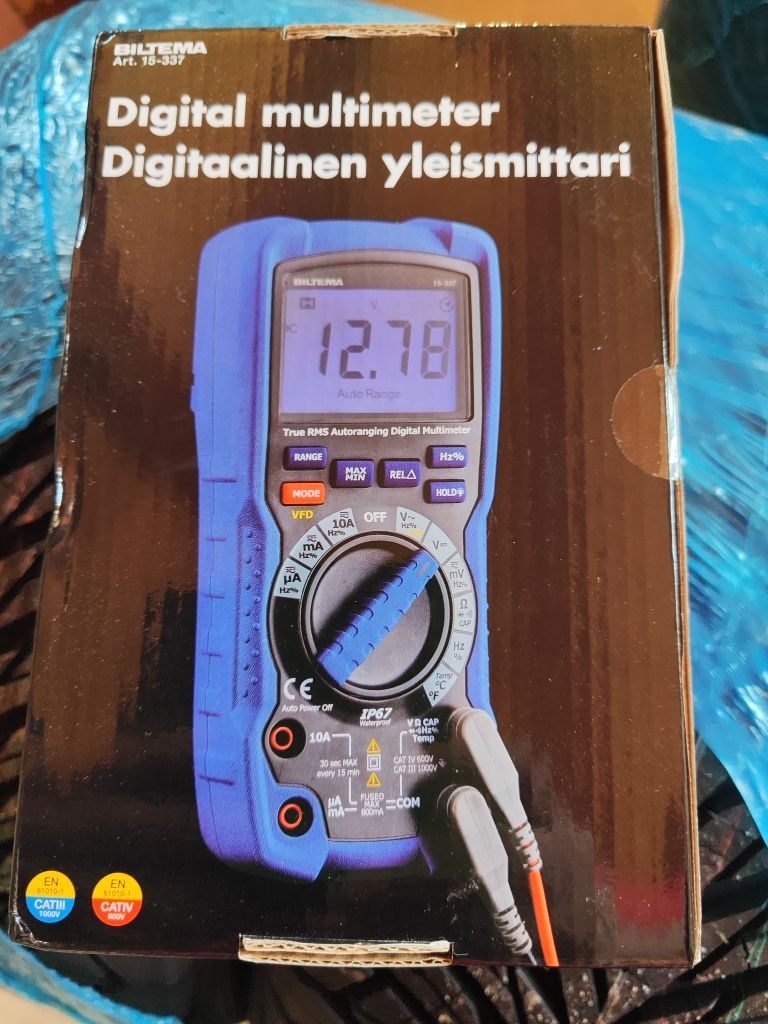 Miernik multimetr cyfrowy biltema