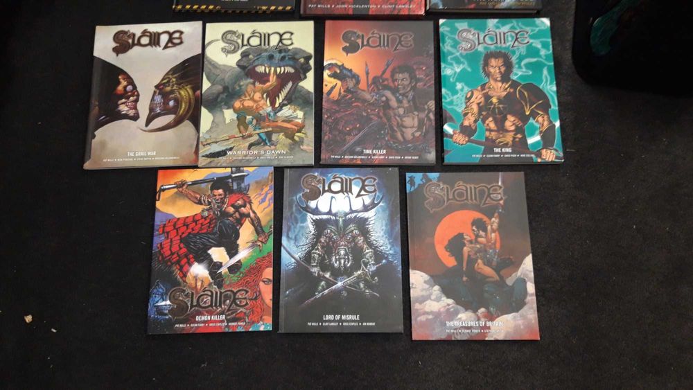 bd slaine books ingles