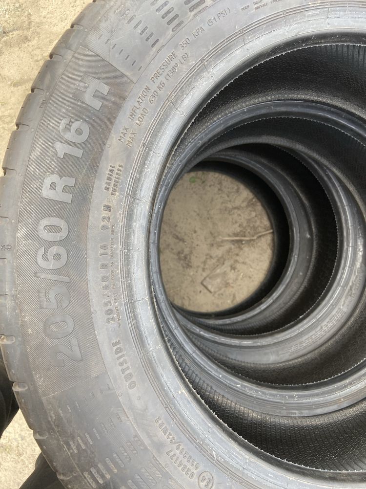 4x 205/60r16 continental montaz 0zł szczecin