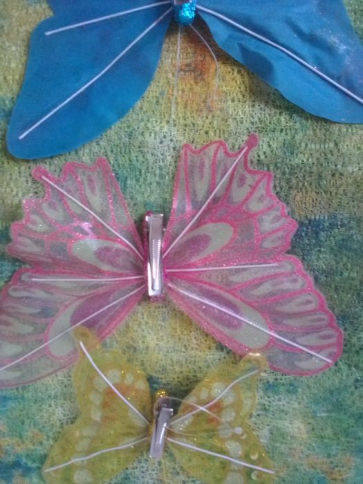Бабочка-держатель зажим  декор