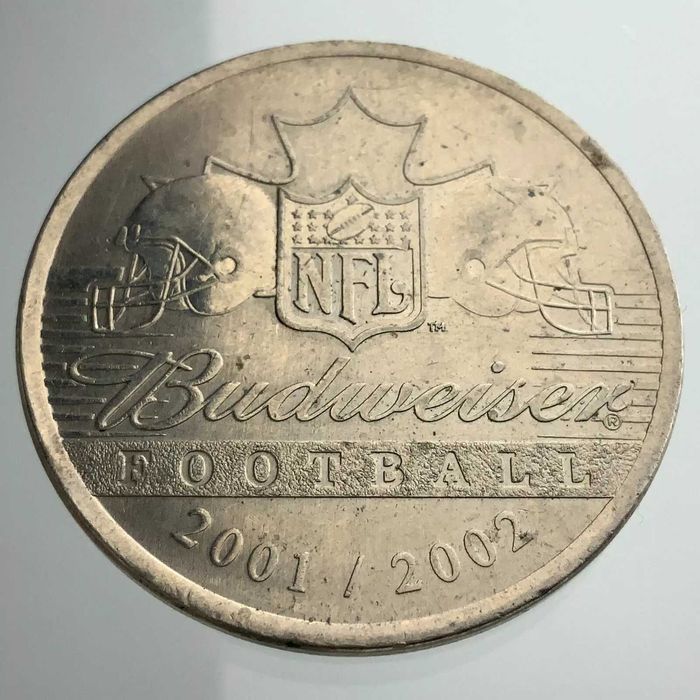 Moedas/Medalhas do Super Bowl 2001/2002