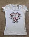 Tshirt Guess  z różami S
