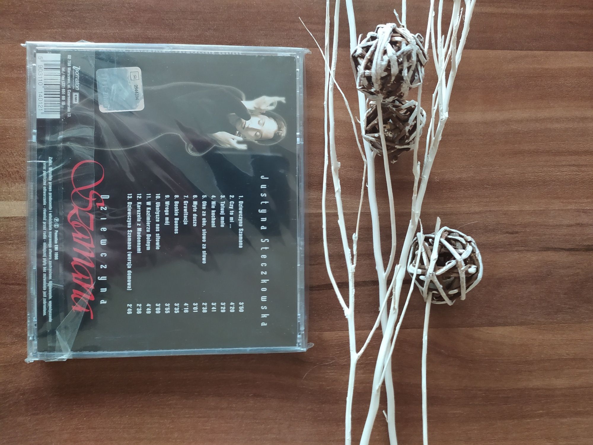 Płyta CD Justyna Steczkowska " Dziewczyna Szamana " 1996