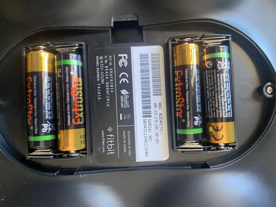 Balança Digital Fitbit