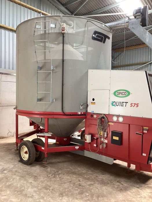 Suszarnia do zboża kukurydzy Opico drzewicz Cicha quaiet 14 ton na gaz