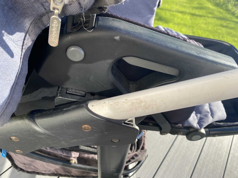 Wózek BABY DESIGN HUSKY 2w1 dodatki + ew. fotelik z adapt (za dopłatą)
