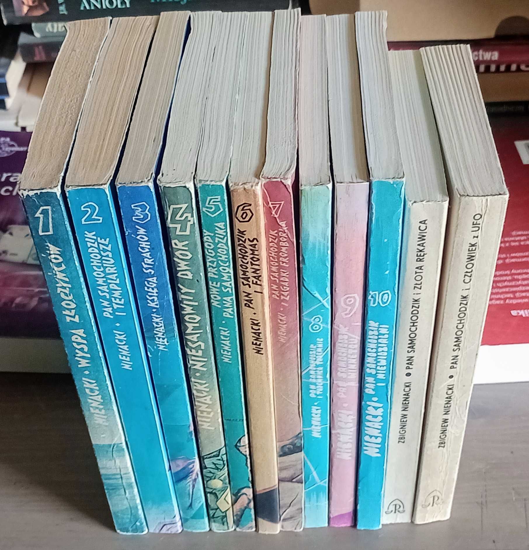 Zbigniew Nienacki Pan Samochodzik x 12 komplet