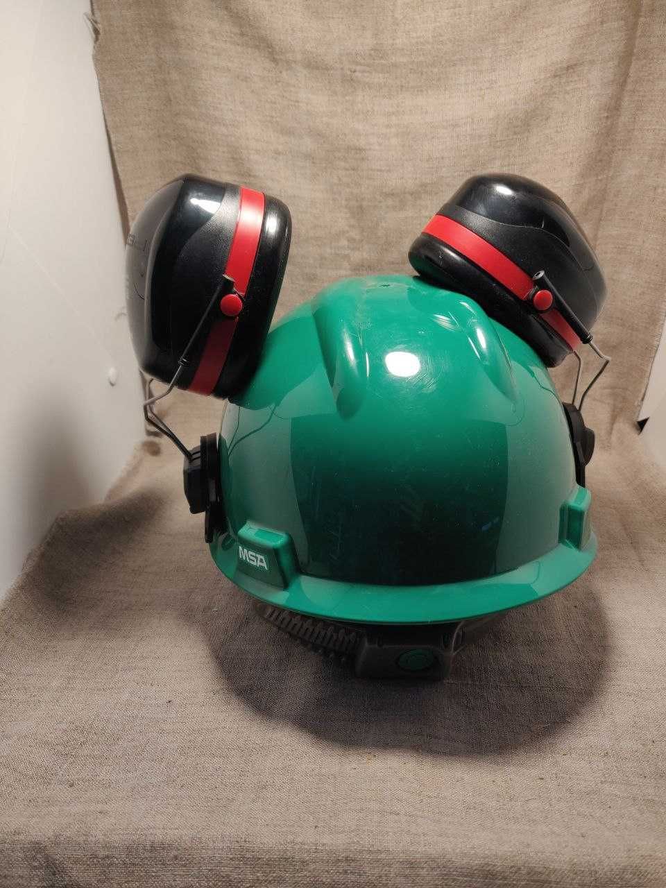 Навушники шумозахистні 3M Peltor 3 з каскою MSA V- Gsrd