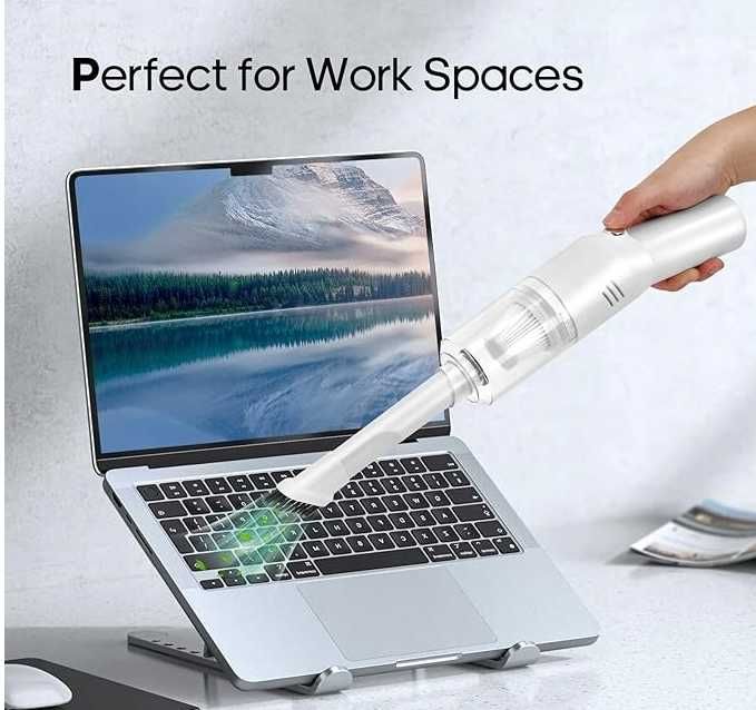 Odkurzacz ręczny suloea biały