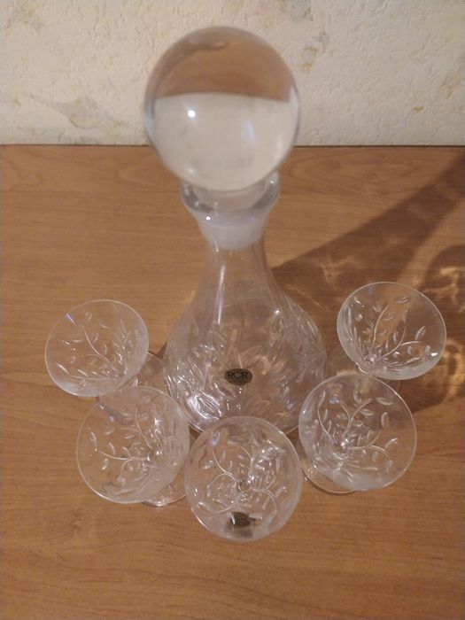 Итальянский хрустальный сервиз