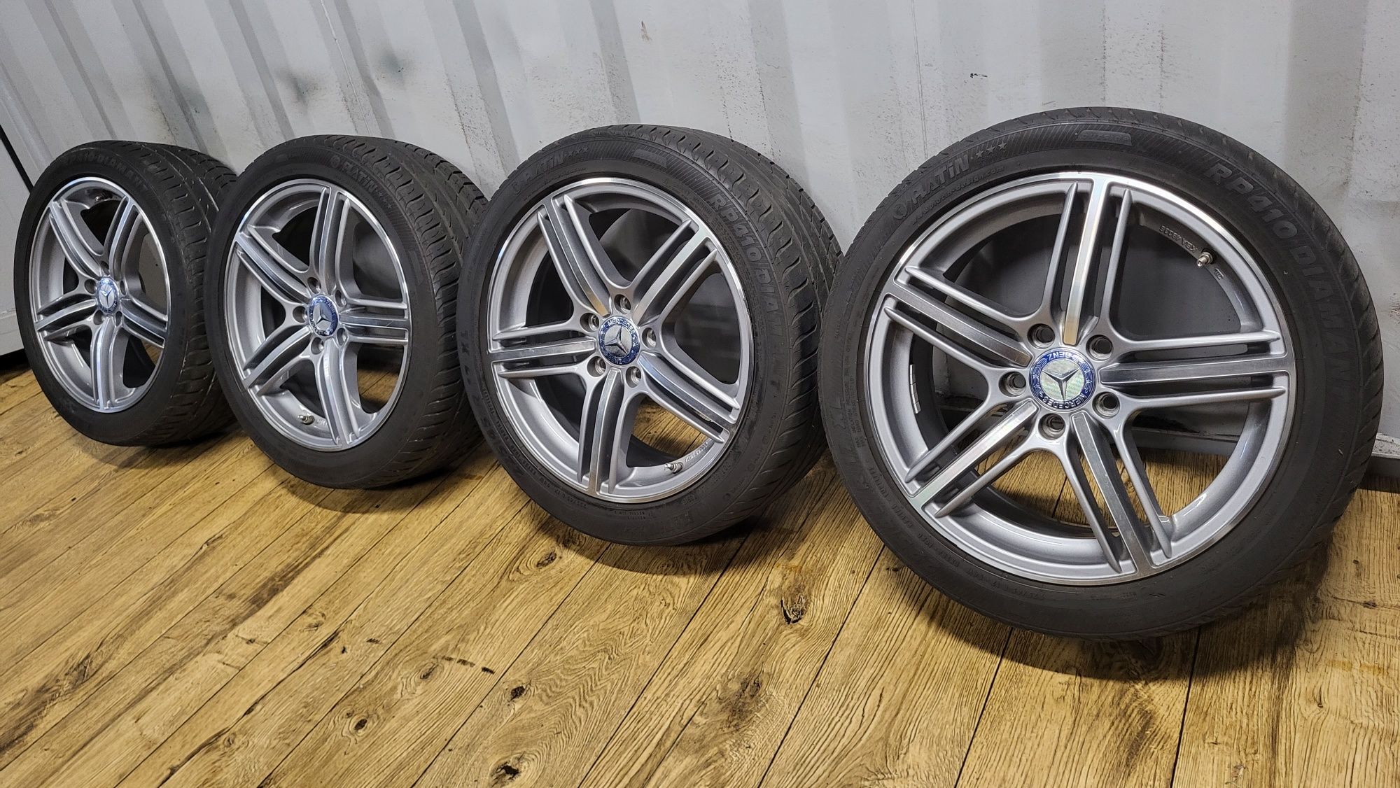 Alufelgi Mercedes 17" 5x112 z oponami 225/45 R17 Klasa A B C CLA