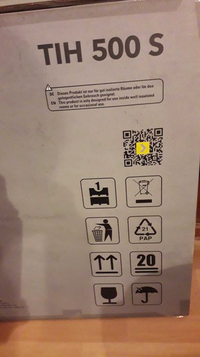 Płyta grzewcza na podczerwień TIH 500 S