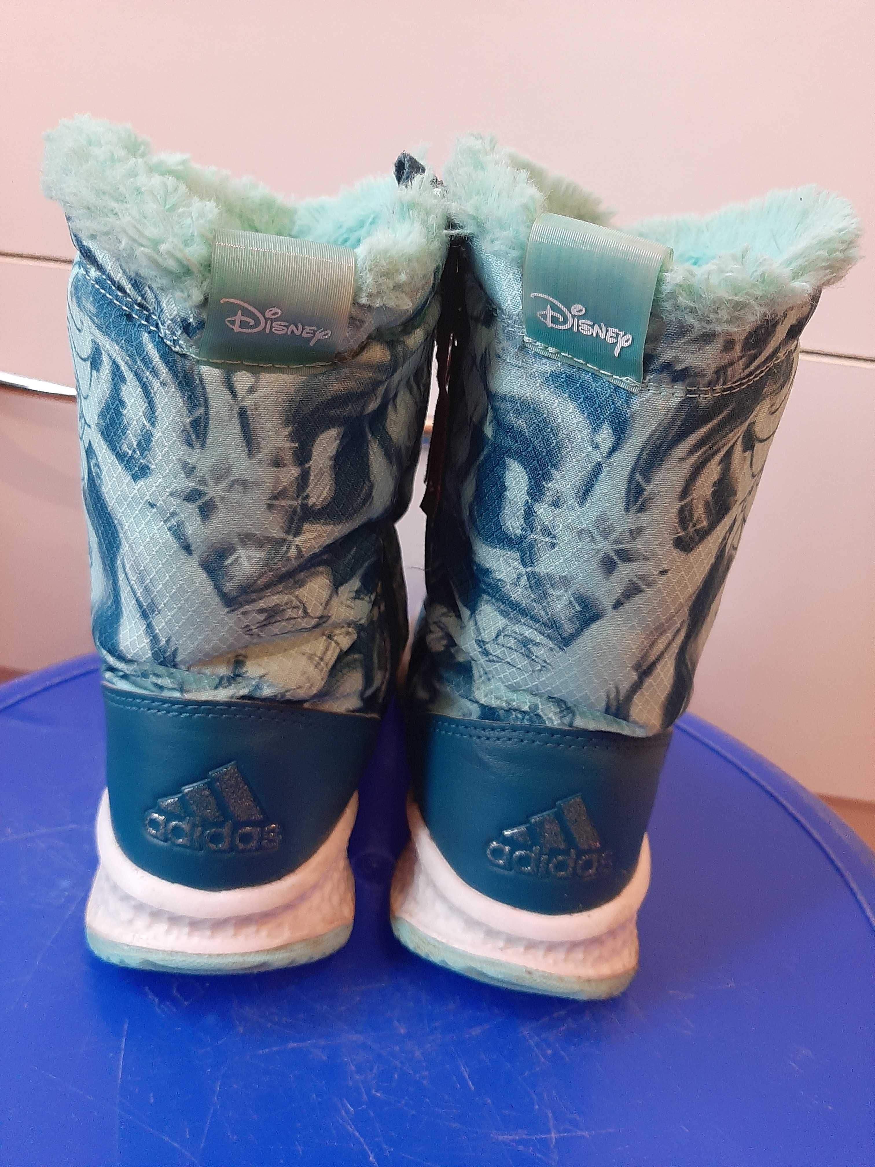 Buty elsa, adidas, sniegowce, rozm. 33