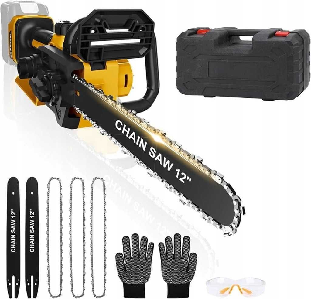 PIŁA łańcuchowa akumulatorowa 12" Panthem kompatybilna z aku DeWalt