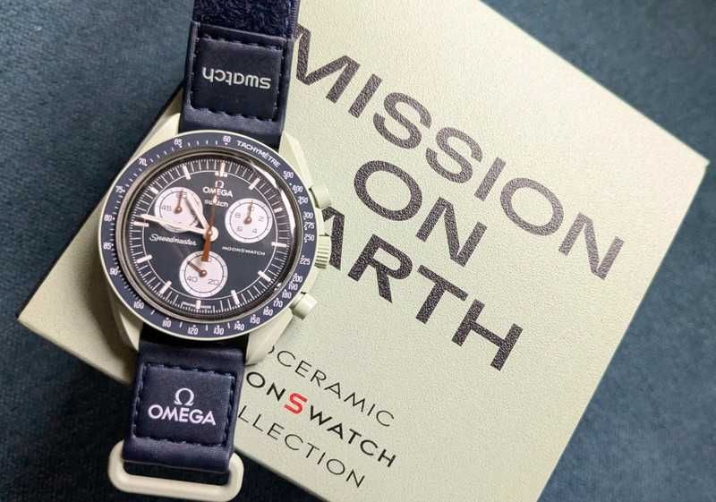 Omega x Swatch Earth SO33G100 - Ekologiczny Design