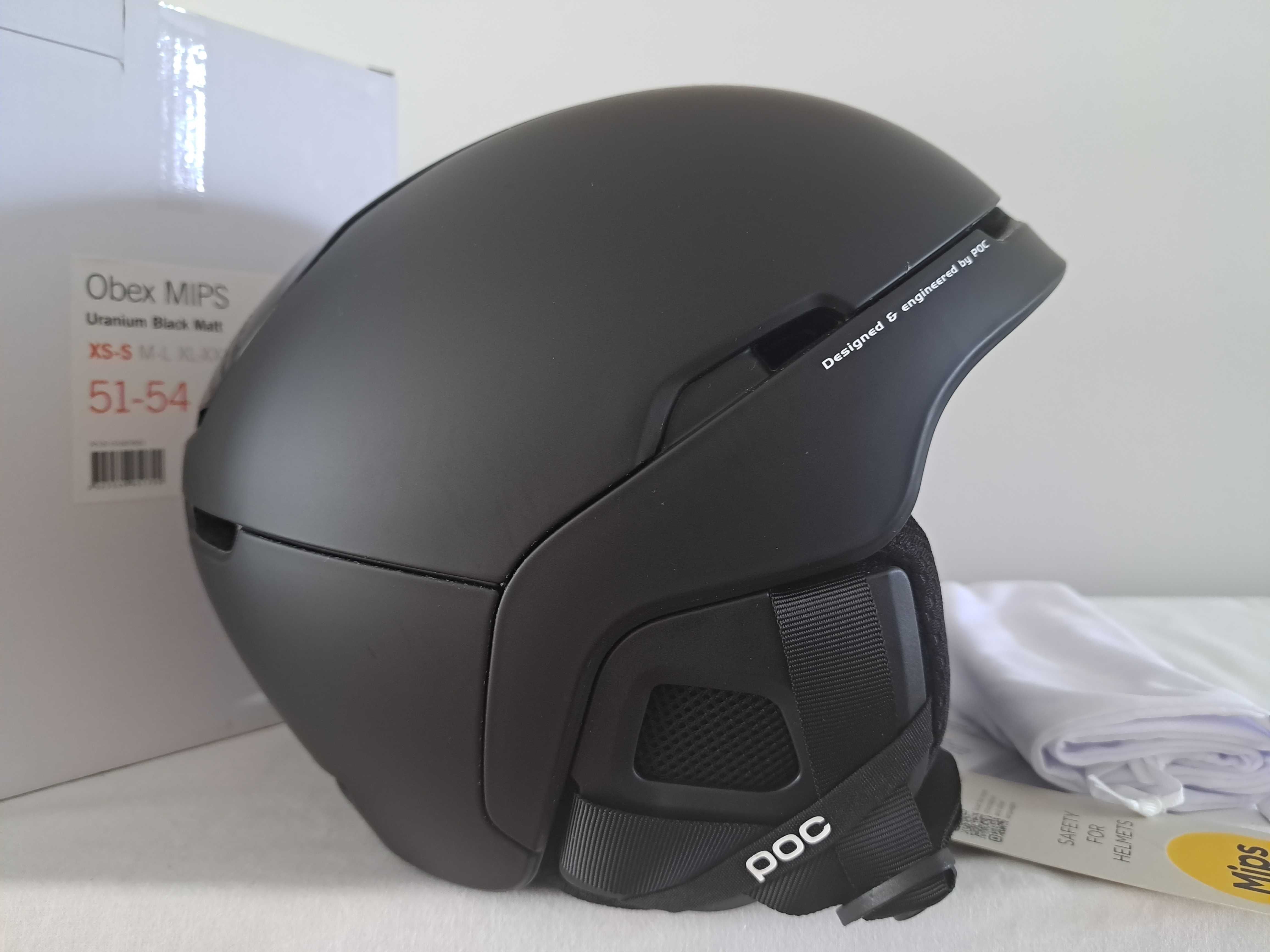 Kask narciarski POC Obex Mips Uranium Black Matt XS/S 51-54cm