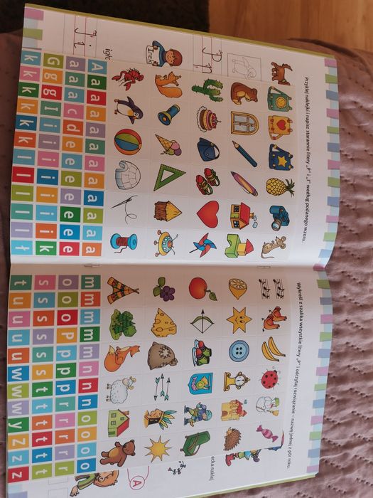 Literki książeczka edukacyjna