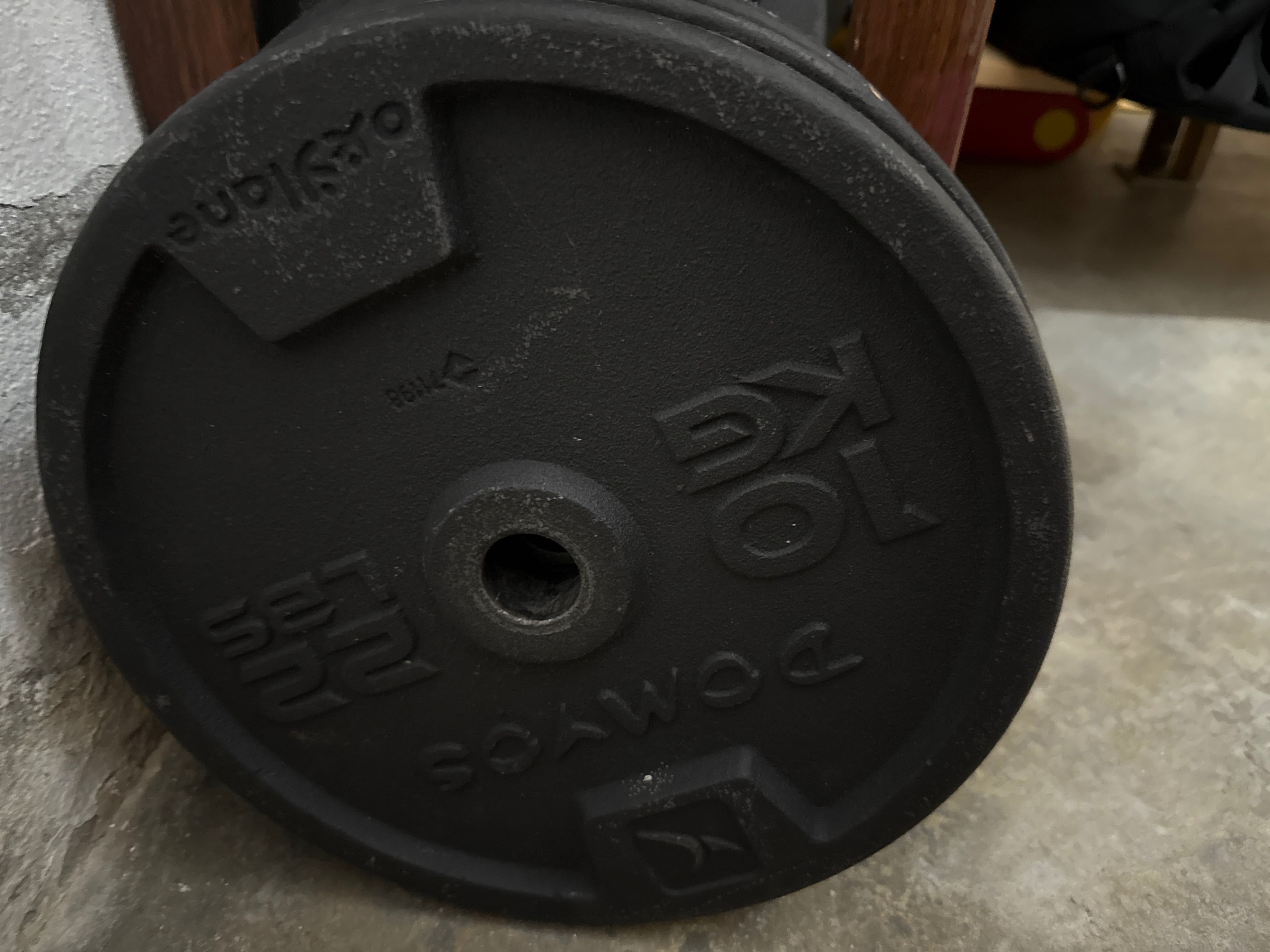 Discos de musculação 10kg