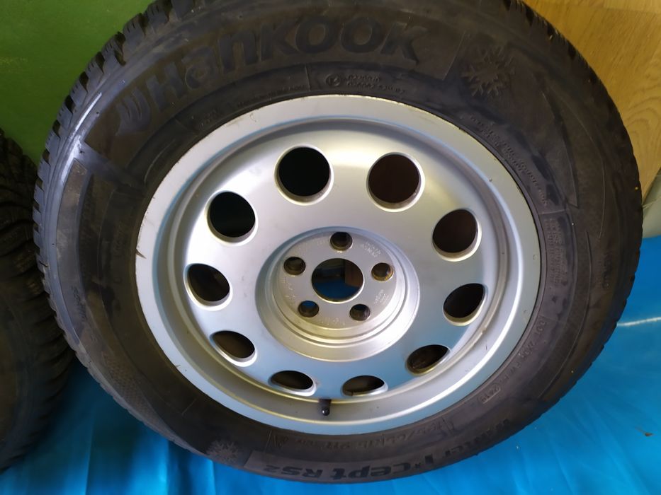 Opony zimowe 195/65R15,Hankook I*CEPT RS2,na 15"felgach alu.ET38