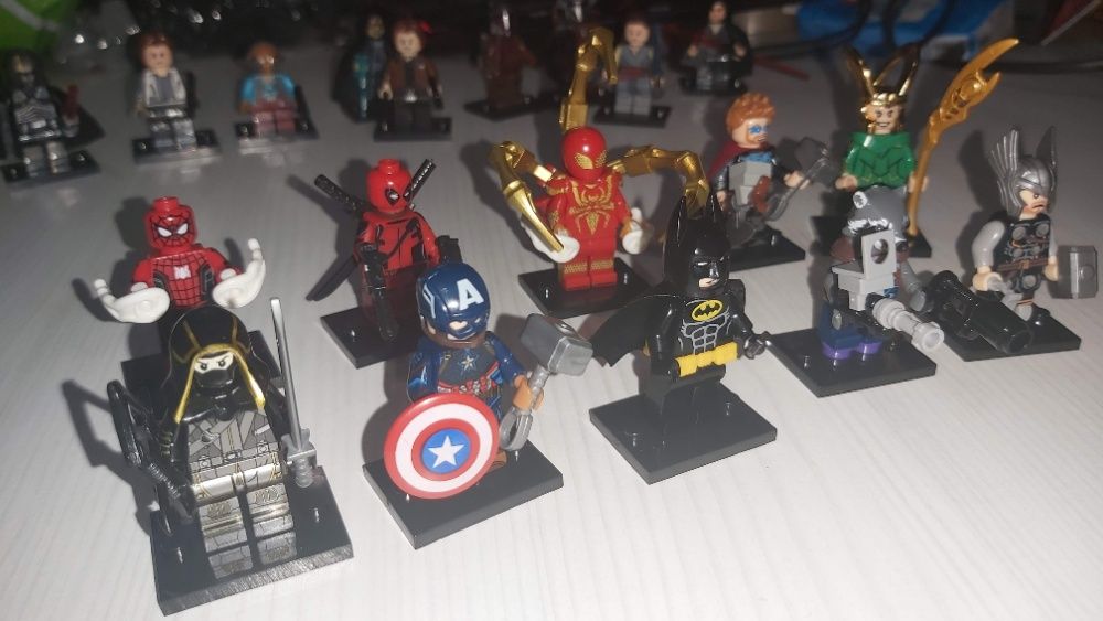 Новые фигурки Marvel - для lego лего