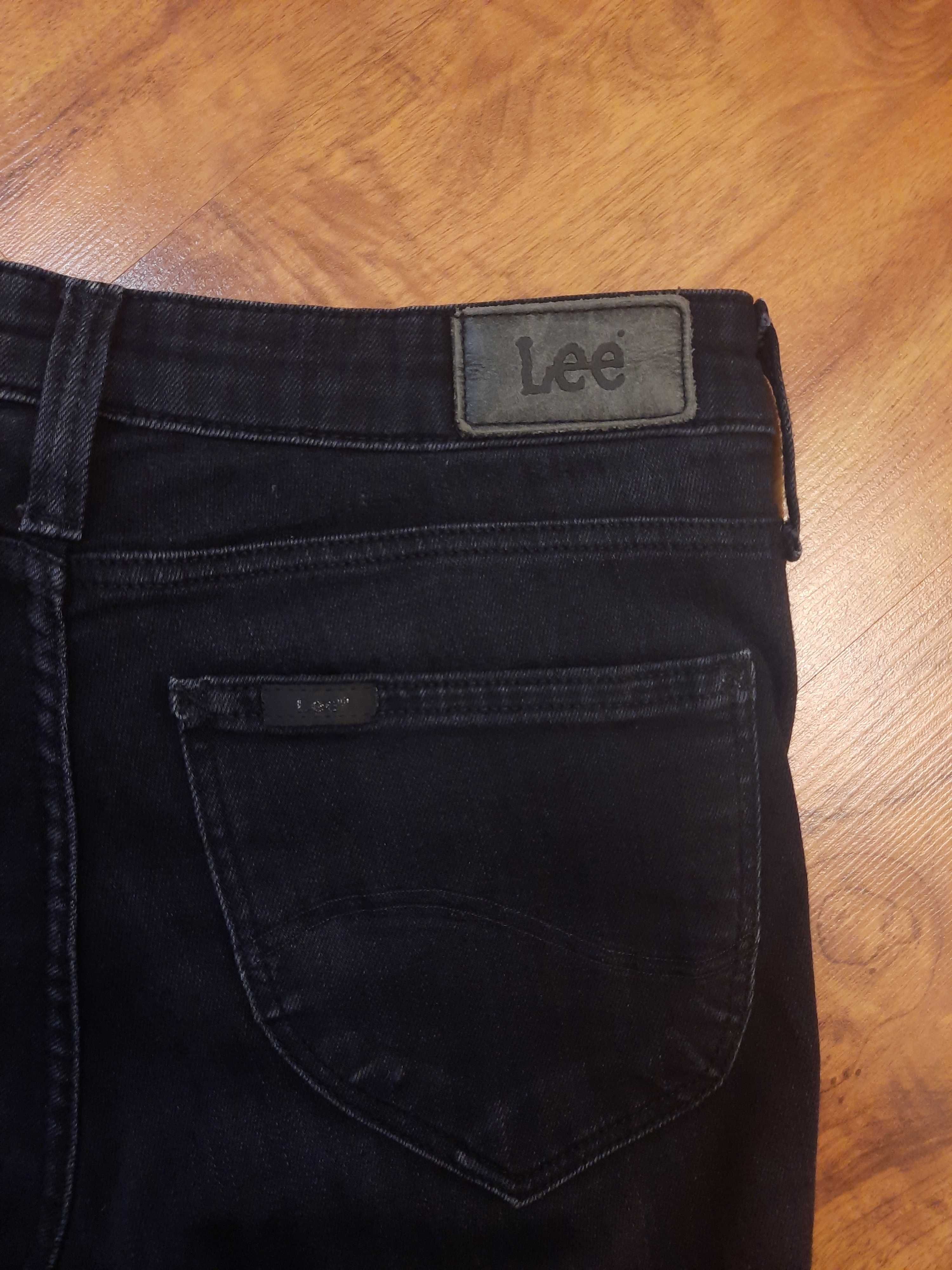 Spodnie jeansowe czarne jeansy Scarlett Lee rozmiar W28 L31 XS S