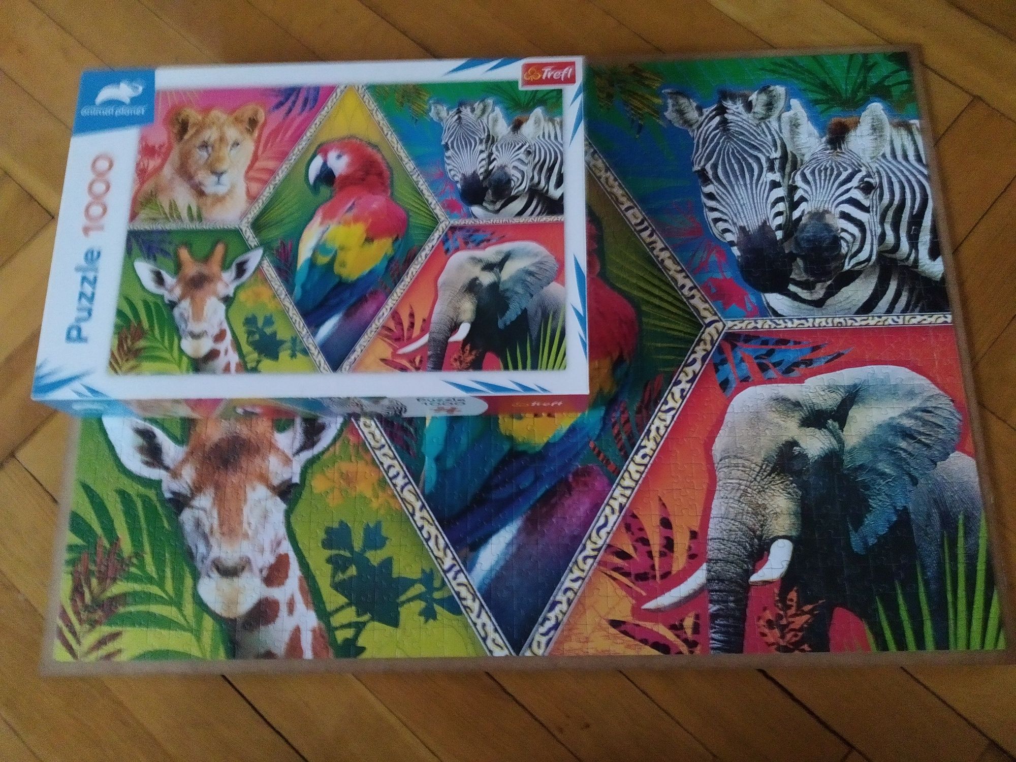 Puzzle 1000 elementów