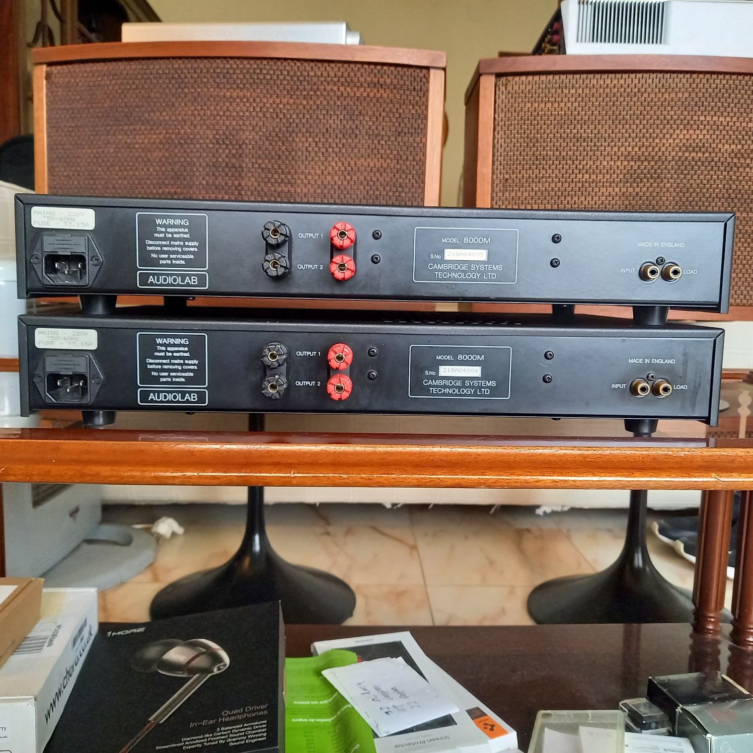 Audiolab 8000M Amplificadores Monobloco de Potência