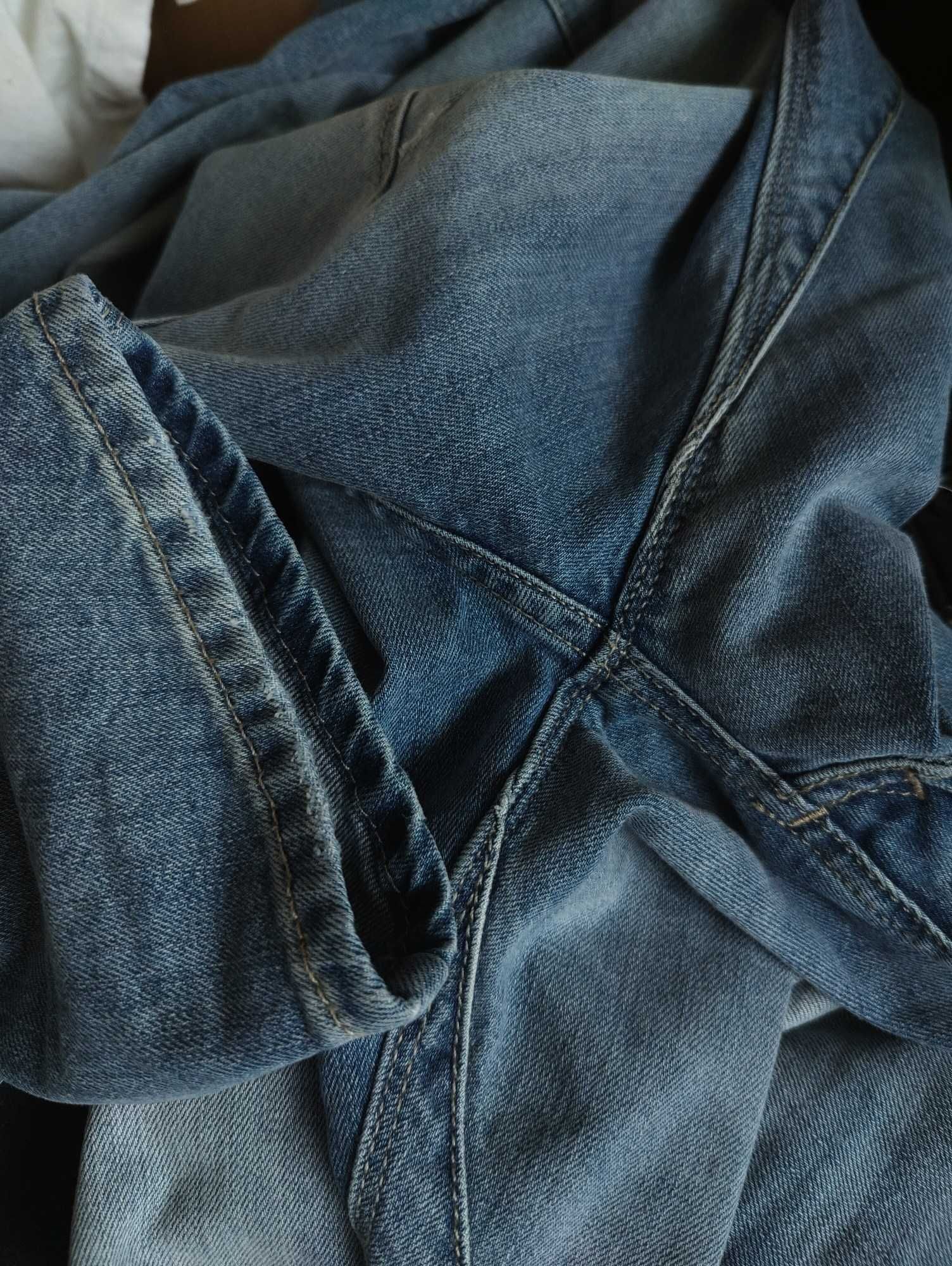 Джинсы Imperial jeans Italy w32 stretch blue.