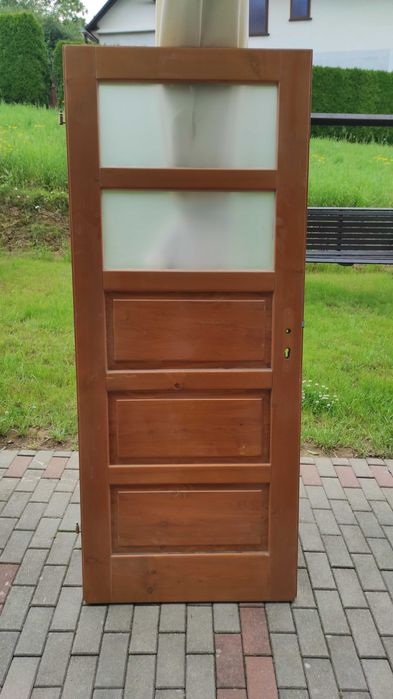 Drzwi drewniane wewnętrzne