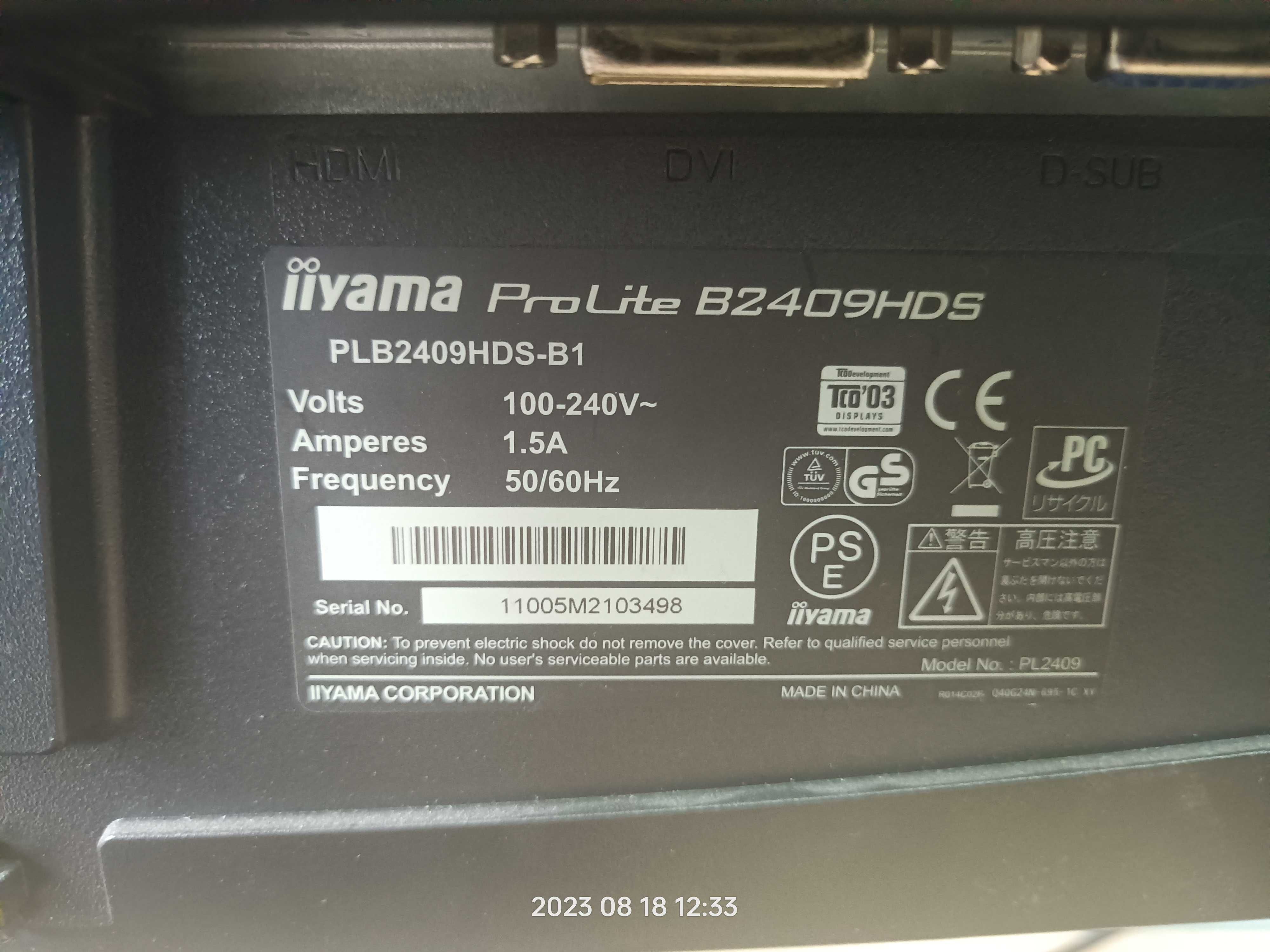 Dell Optiplex 7010 + Monitor iiyama 24”