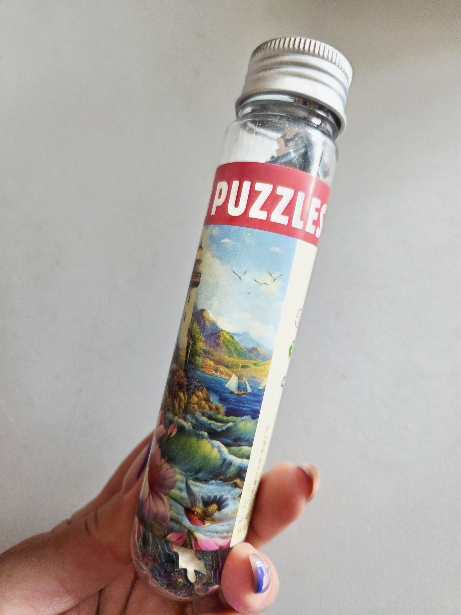 Mini puzzle w buteleczce 150elementów