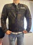 Casaco de moto camuflado course