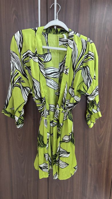 Intimissimi satynowa narzutka szlafrok rozm s