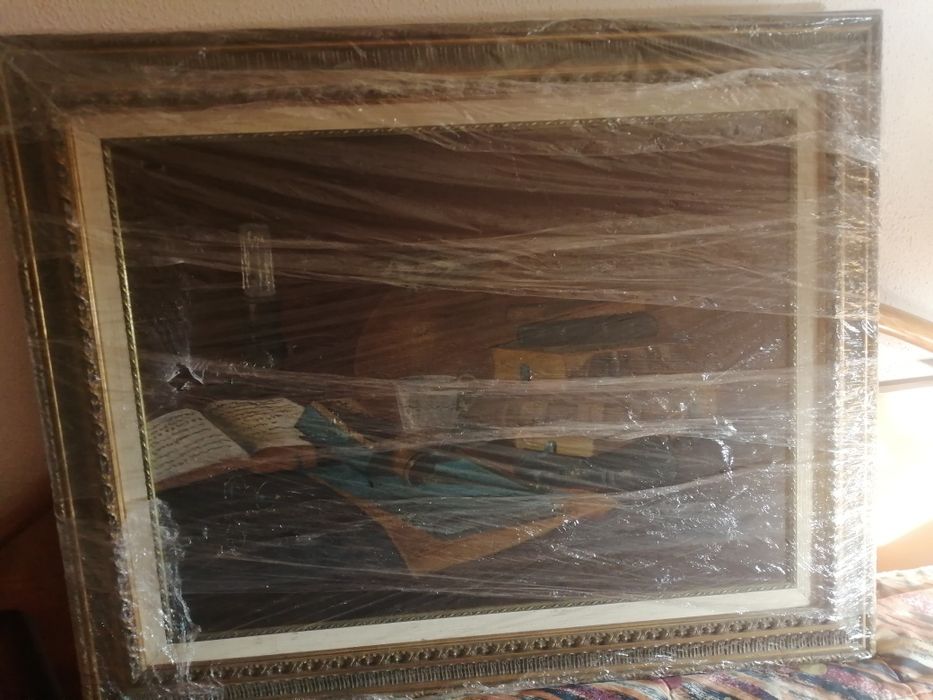 Quadro a óleo de Teixeira Cardoso