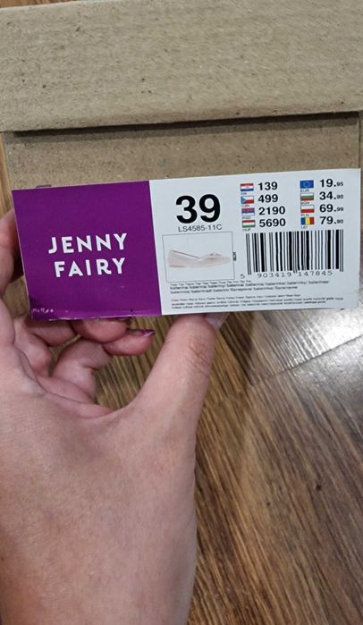 Balerinki Jenny Fairy