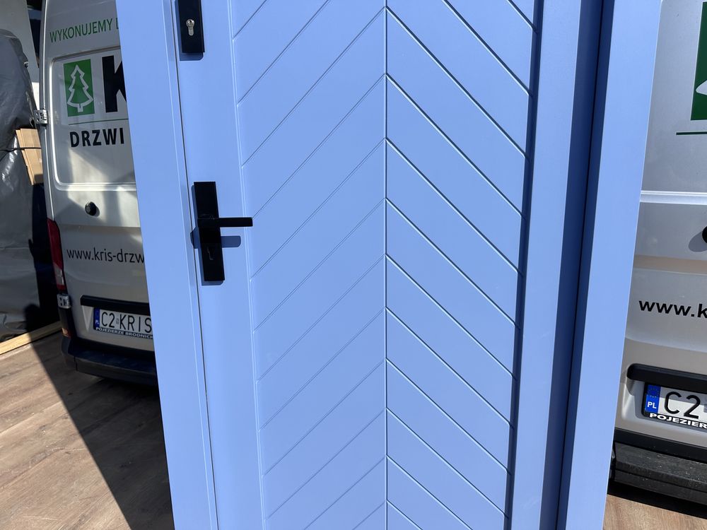Drzwi zewnętrzne drewniane NIETYPOWE900OfertNa Wymiar 110x250 C.POLSKA