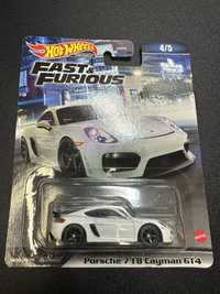 Hot wheels Porsche 718 Cayman Gt4 Premium