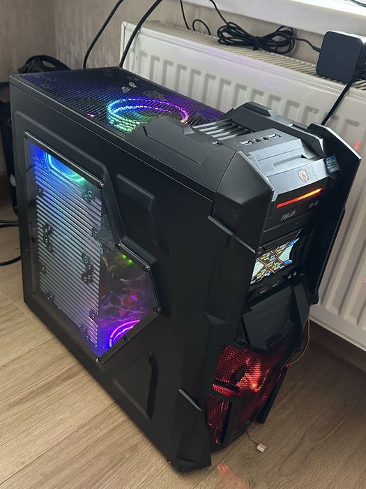 Корпус Aerocool PGS Mechatron Black Miditower