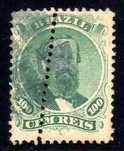 RARÍSSIMO "ERRO" de Denteação, Selo Postal do Império do Brasil - 1866