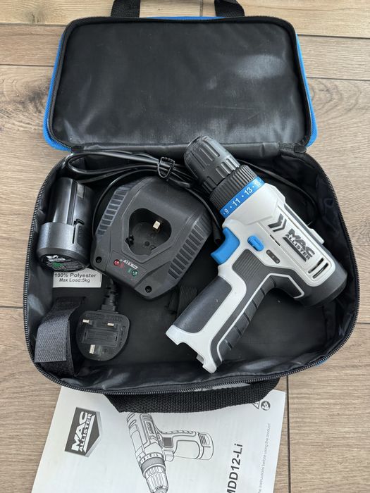 Wkrętarka MacAllister 12V bateria + ładowarka