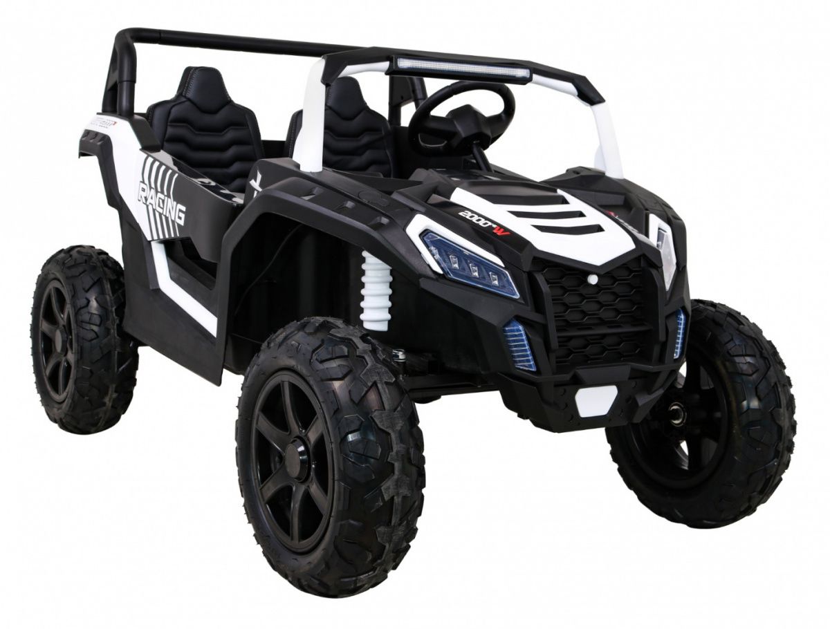 Buggy ATV Strong Racing dla 2 dzieci AIR Biały XL