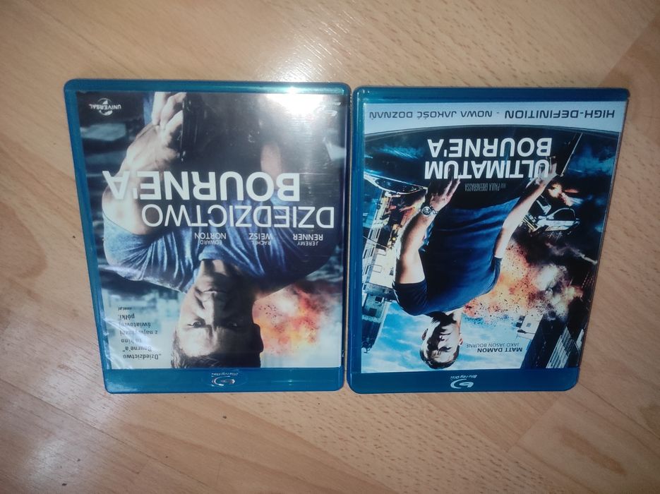 Blu-ray Ultimatum Bourne'a I Dziedzictwo Bourne'a