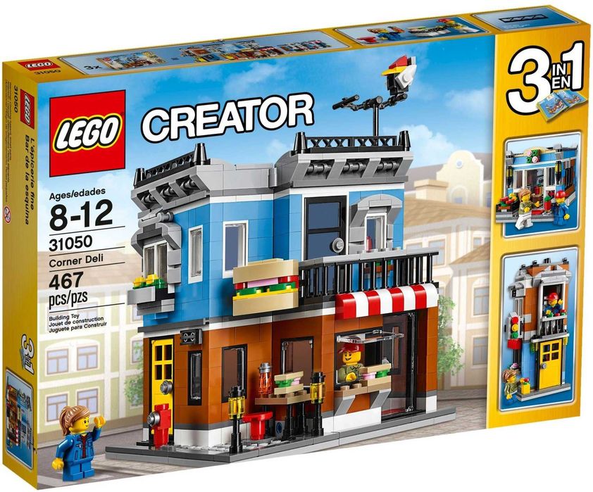 Lego creator 31050 3w1 sklep na rogu. Nowy idealny Rarytas